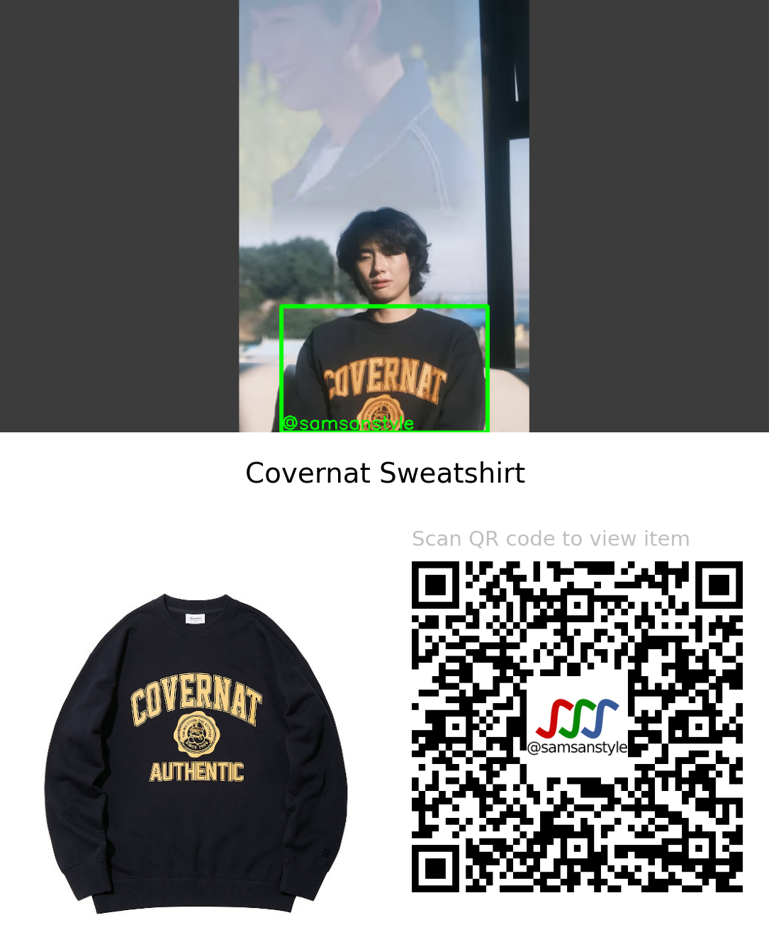 Sunghwi | I didn’t say my last goodbye yet MV | Covernat Sweatshirt