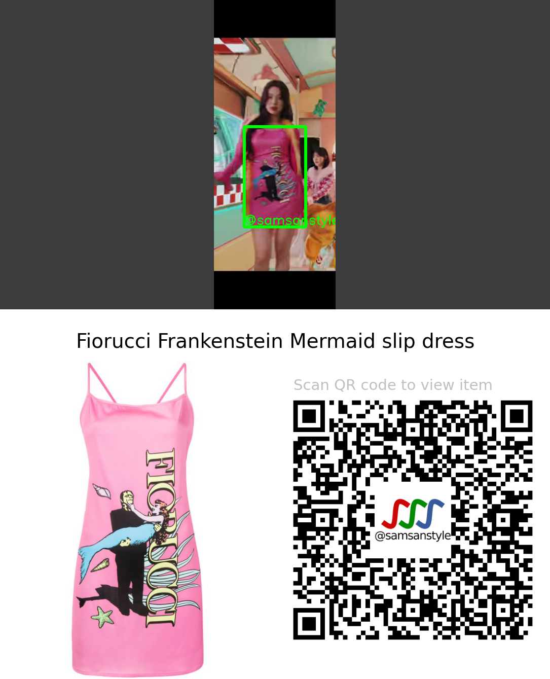 Red Velvet Joy | SMCU EXPRESS @KWANGYA | Fiorucci Frankenstein Mermaid slip dress