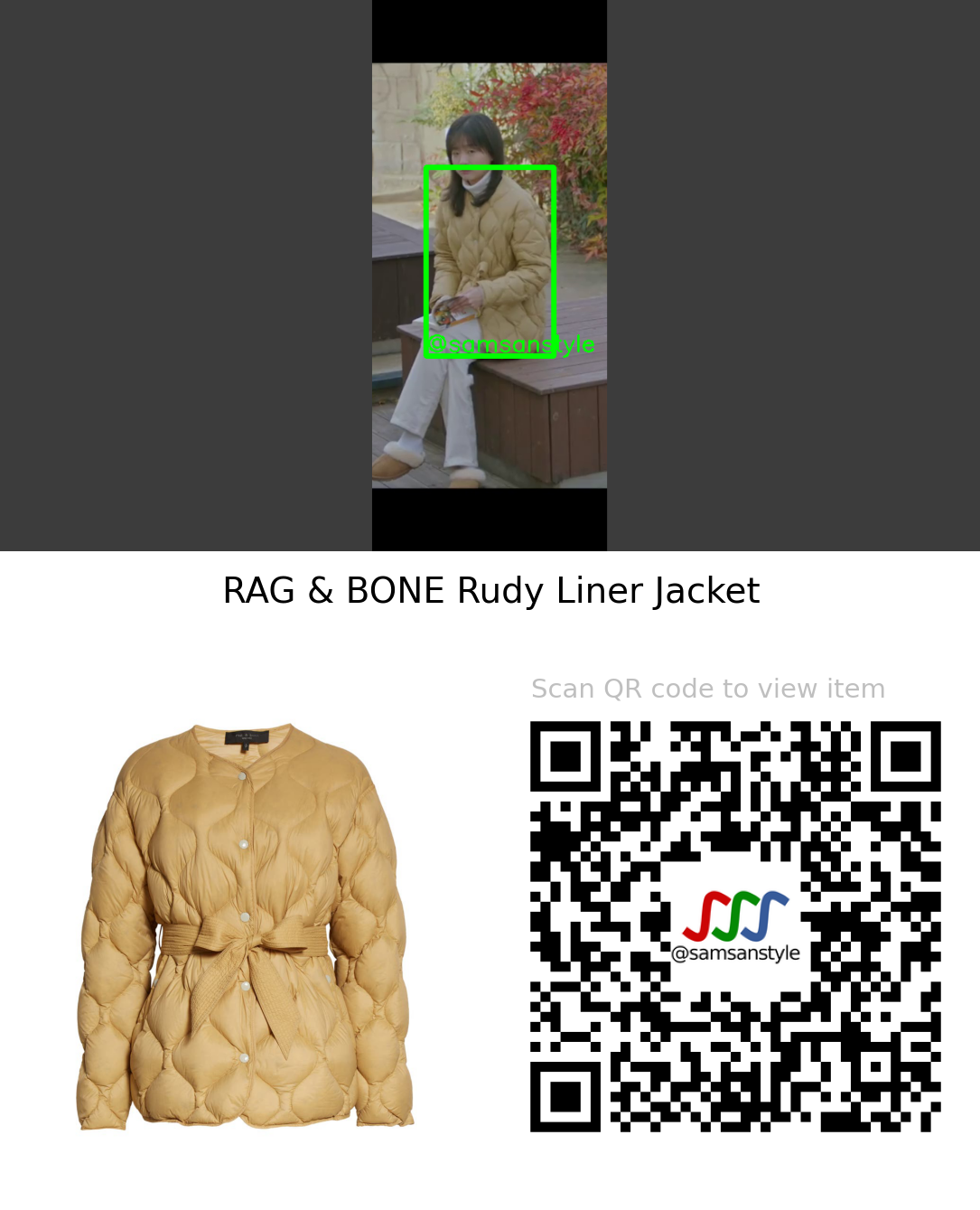 Kim Dami | Our Beloved Summer E13 | RAG & BONE Rudy Liner Jacket