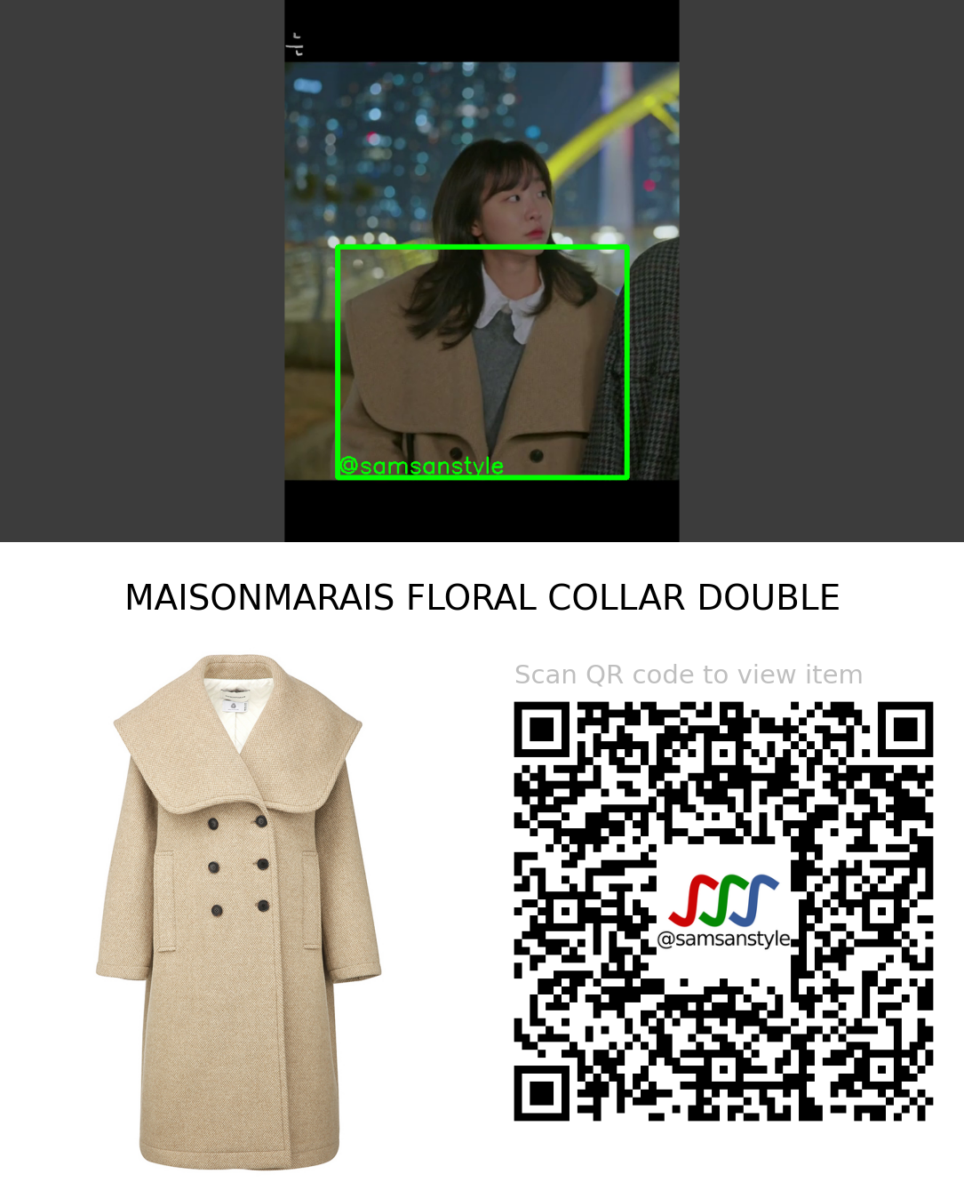 Kim Dami | Our Beloved Summer E13 | MAISONMARAIS FLORAL COLLAR DOUBLE