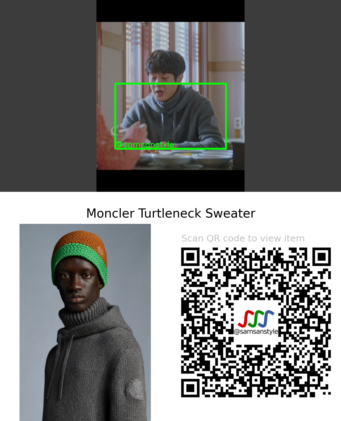 Choi Wooshik | Our Beloved Summer E16 | Moncler Turtleneck Sweater