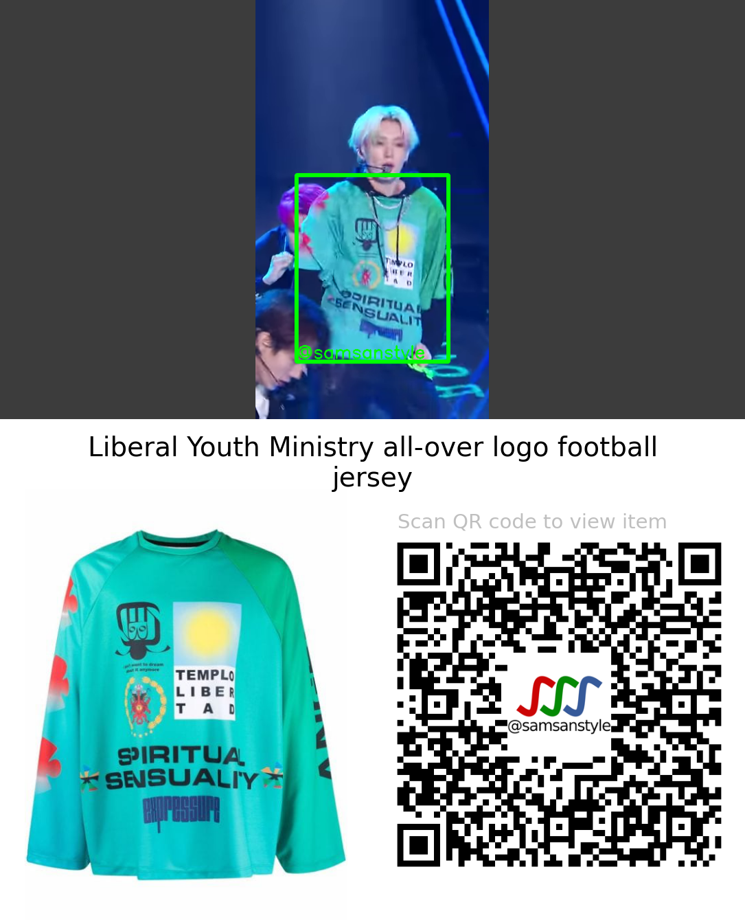 P1Harmony Theo | Do It Like This SBS Inkigayo | Liberal Youth Ministry all-over logo football jersey