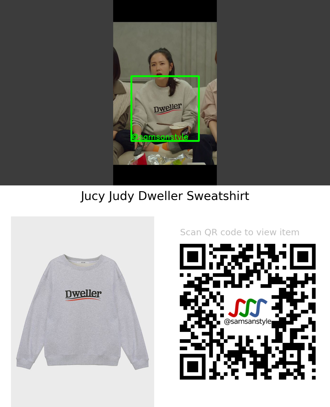 Son Yejin | Thirty-Nine E03 | Jucy Judy Dweller Sweatshirt