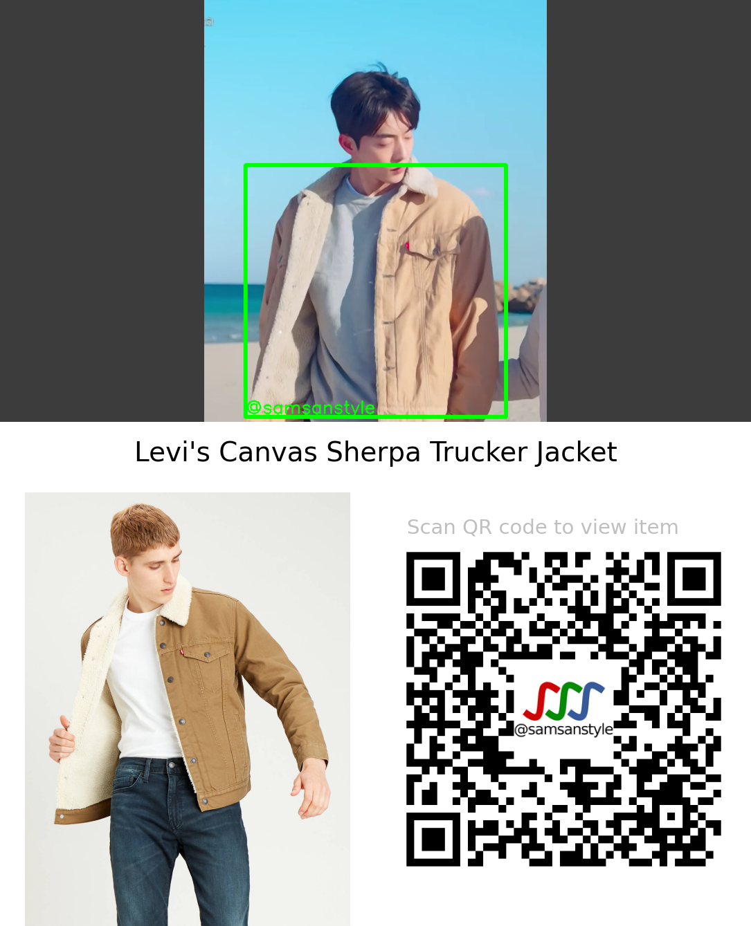 Nam Joohyuk | Twenty-Five Twenty-One E06 | Levi’s Canvas Sherpa Trucker Jacket