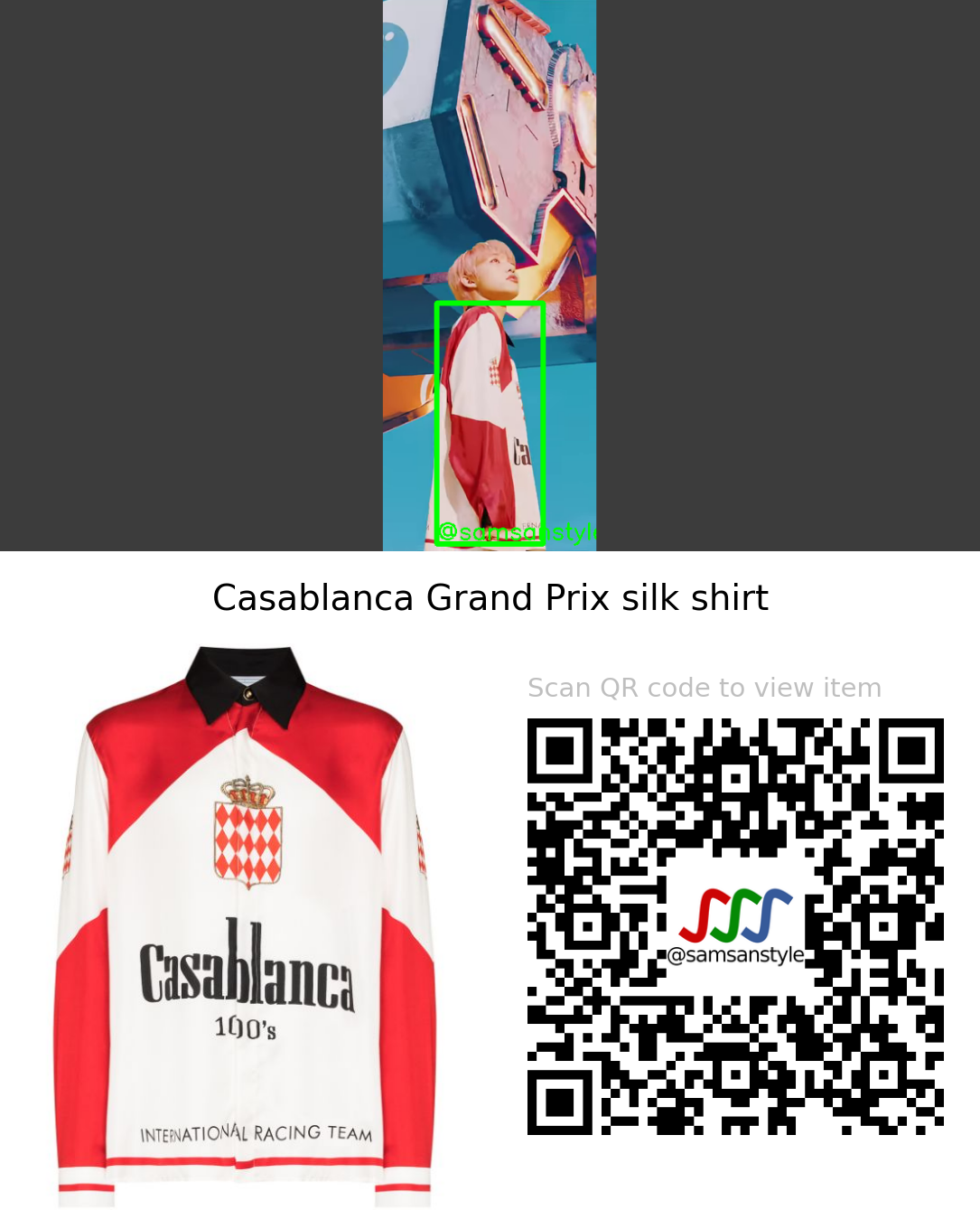 JWiiver Ryujei | Jtrap MV | Casablanca Grand Prix silk shirt