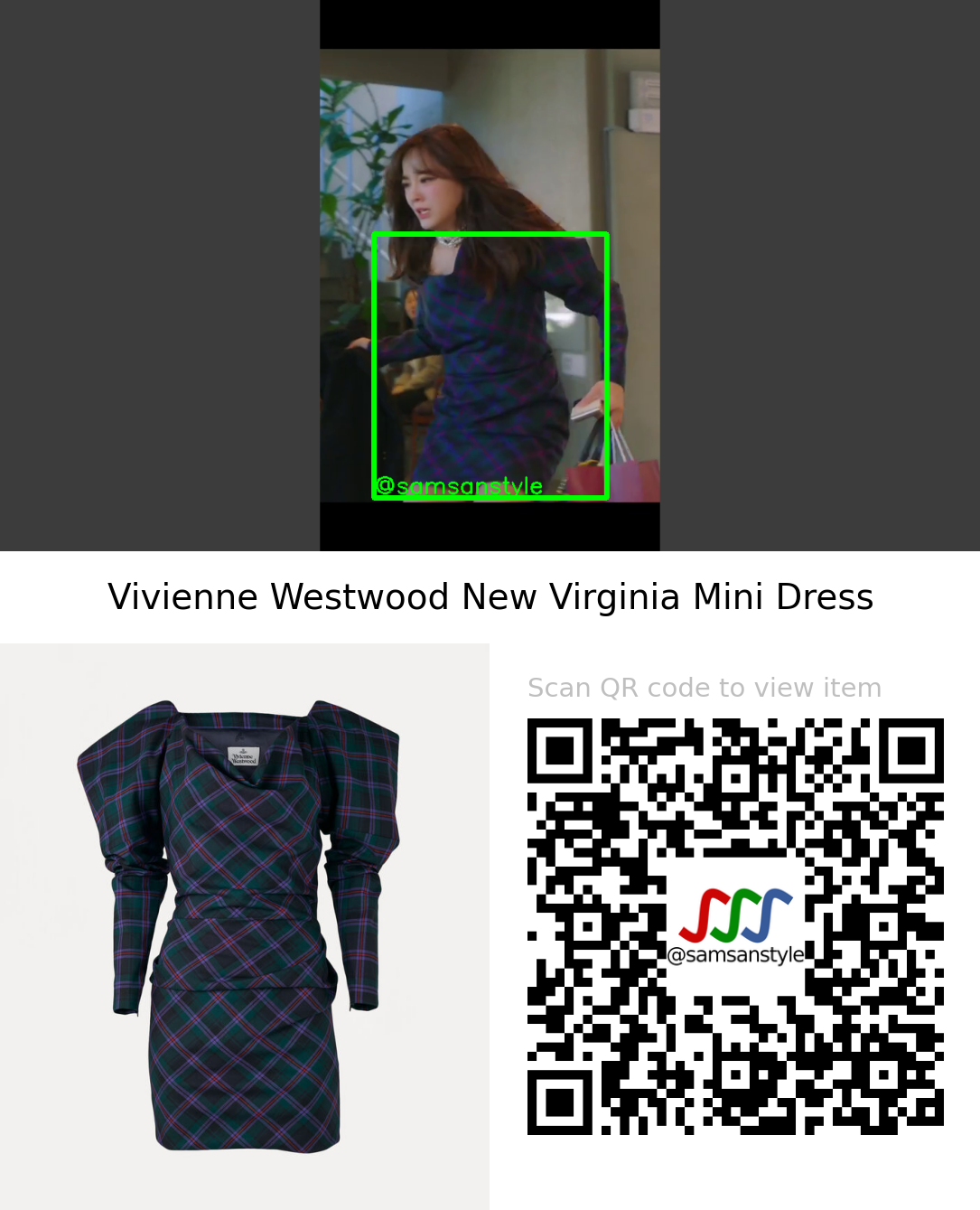 Kim Sejeong | Business Proposal E02 | Vivienne Westwood New Virginia Mini Dress