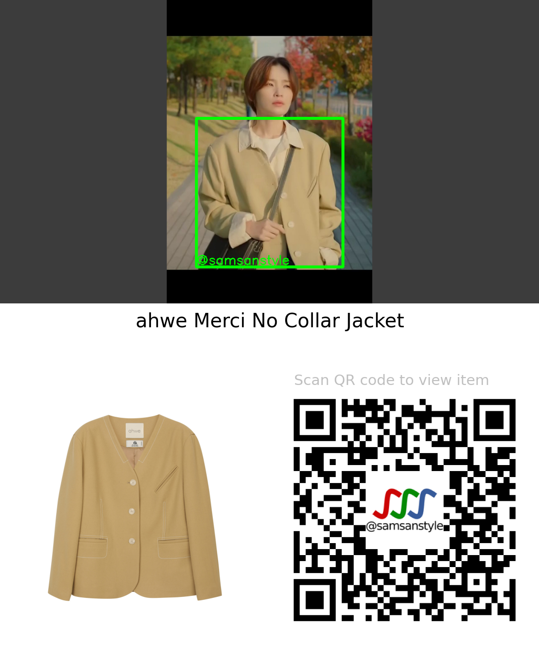 Jeon Mido | Thirty-Nine E05 | ahwe Merci No Collar Jacket