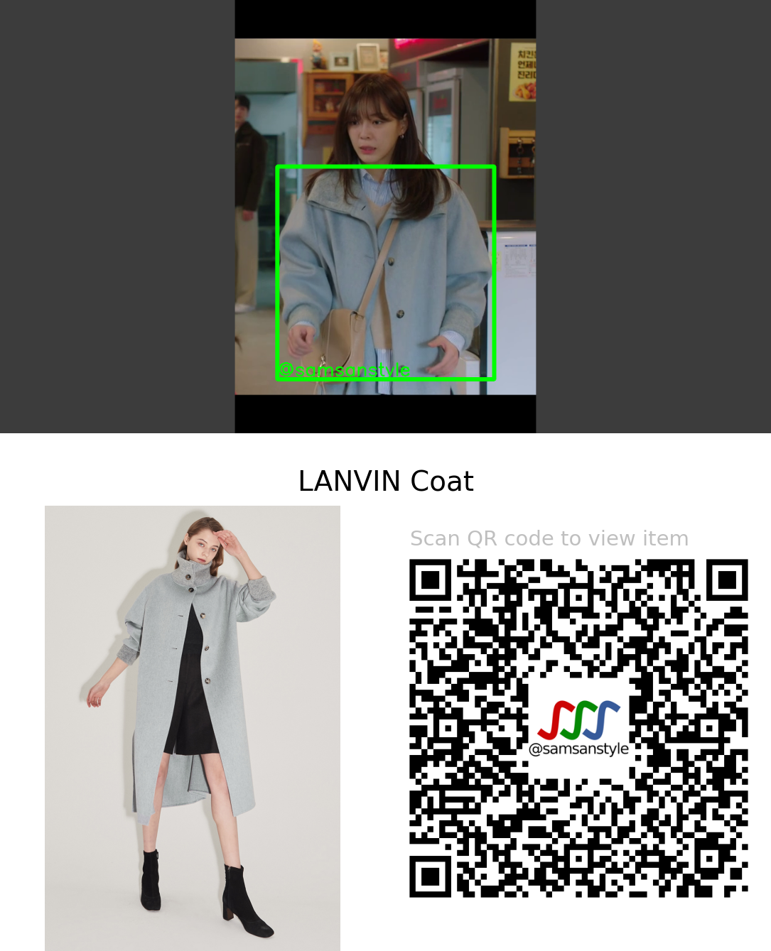 Kim Sejeong | Business Proposal E10 | LANVIN Coat