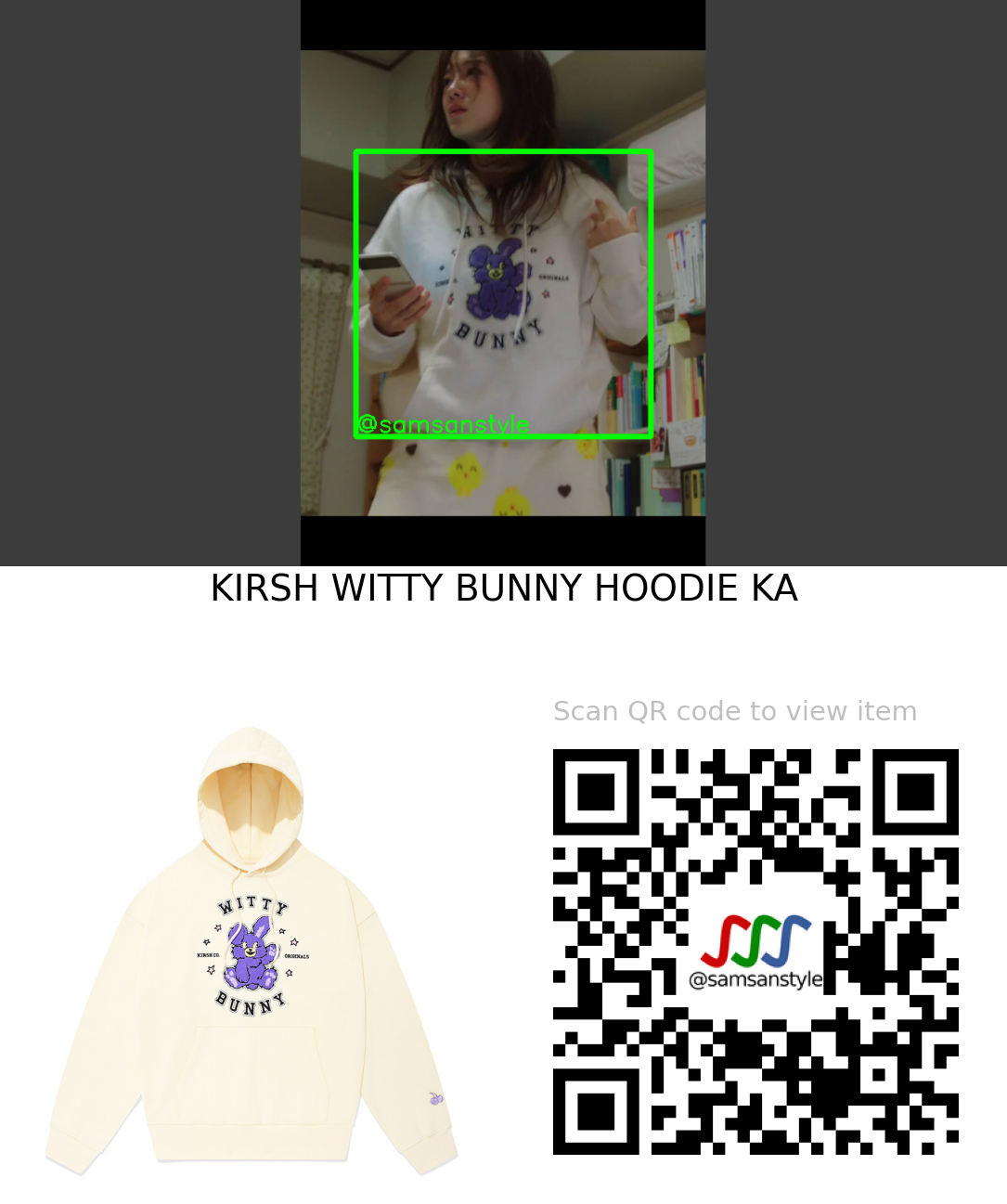 Kim Sejeong | Business Proposal E02 | KIRSH WITTY BUNNY HOODIE KA