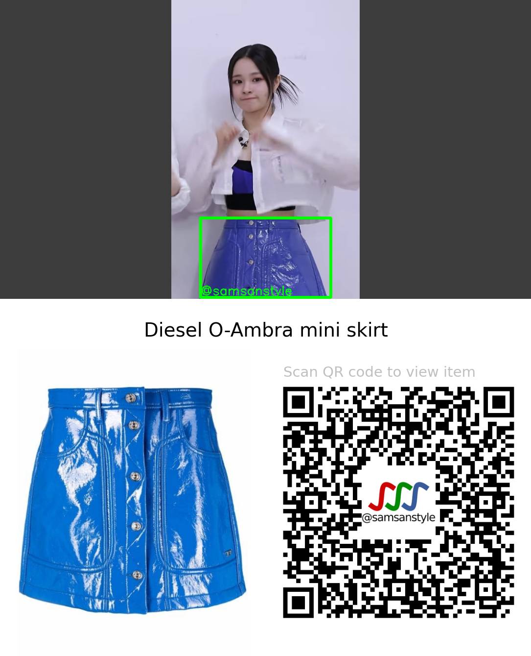 WEEEKLY Jihan | SBS MTV The Show | Diesel O-Ambra mini skirt