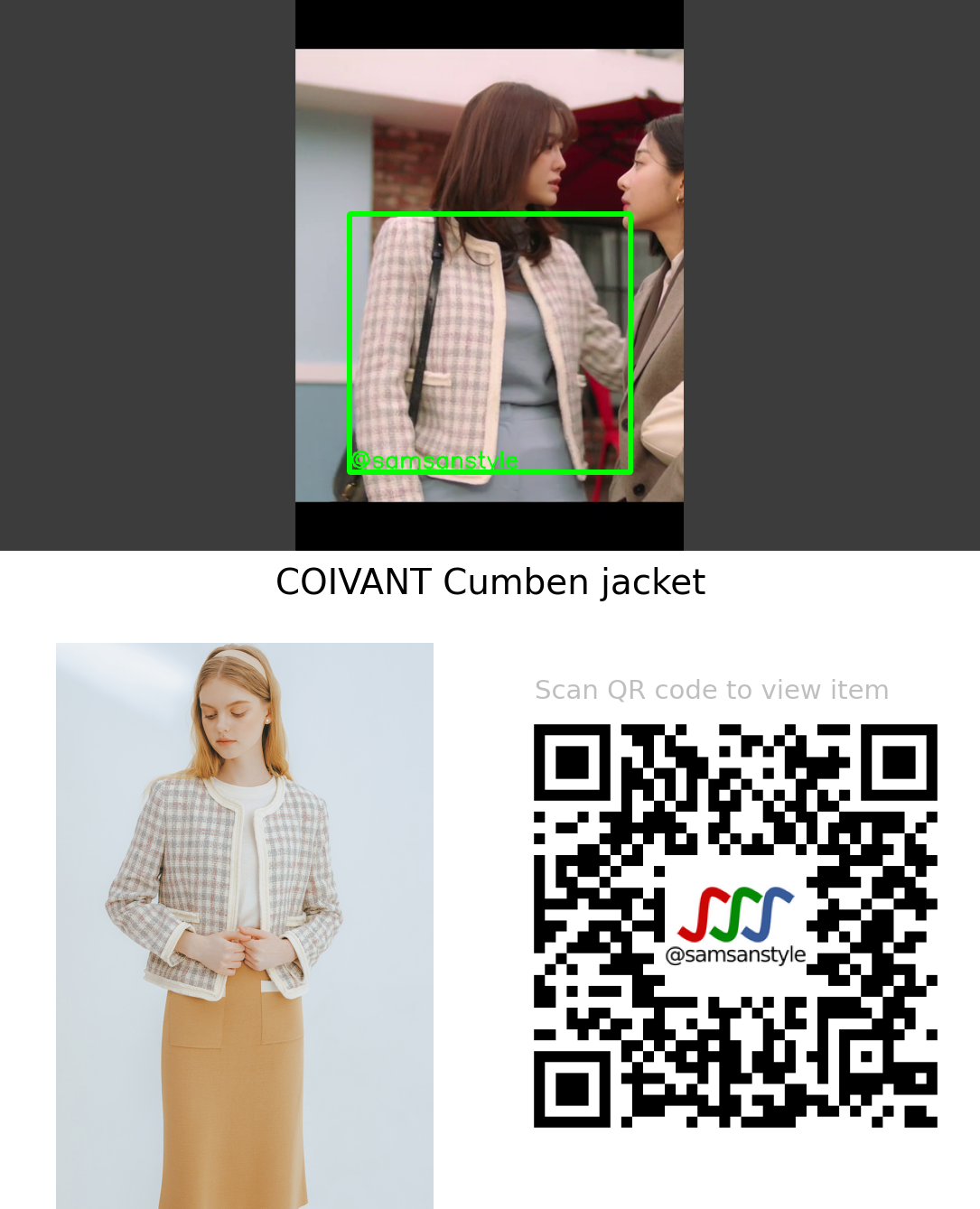 Kim Sejeong | Business Proposal E02 | COIVANT Cumben jacket