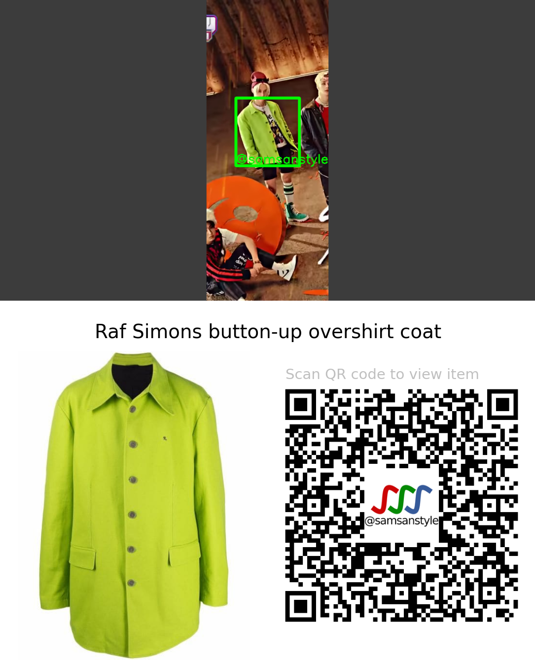 Stray Kids Felix | MANIAC MBC M Show Champion | Raf Simons button-up overshirt coat