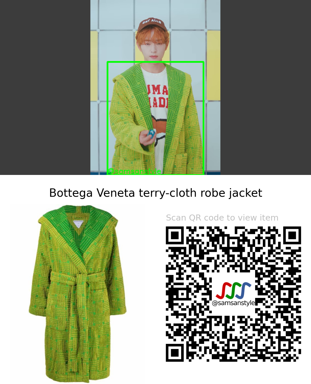 ONEW | DICE MV | Bottega Veneta terry-cloth robe jacket