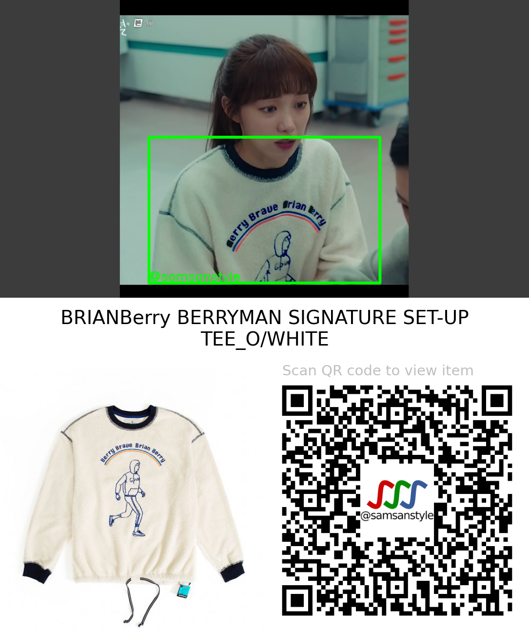 Lee Sungkyung | Shooting Stars E03 | BRIANBerry BERRYMAN SIGNATURE SET-UP TEE