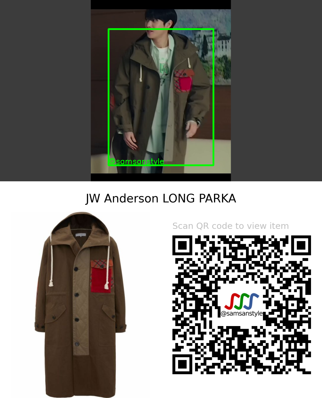 Kim Youngdae | Shooting Stars E12 | JW Anderson LONG PARKA