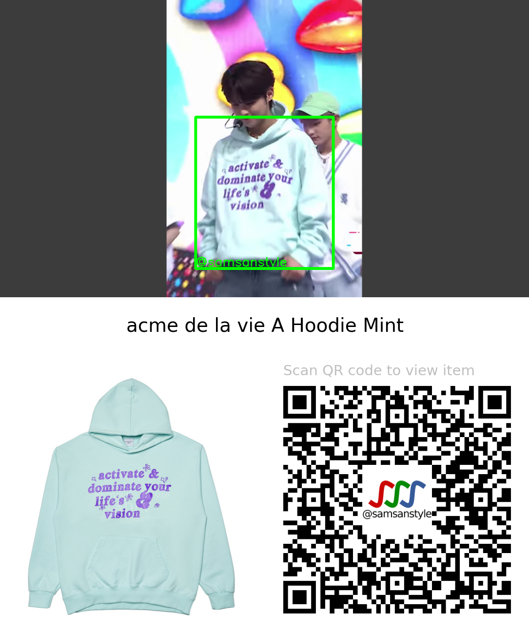 DKZ Mingyu | Cupid Arirang Simply K-Pop CON-TOUR | acme de la vie A Hoodie Mint