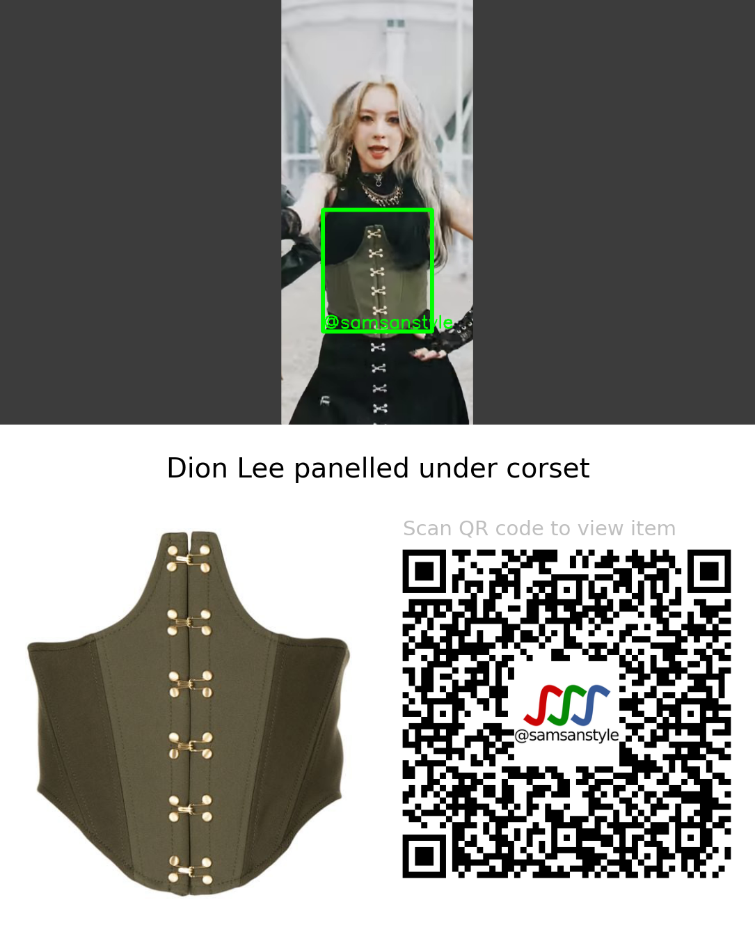 BVNDIT Yiyeon | VENOM MV | Dion Lee panelled under corset