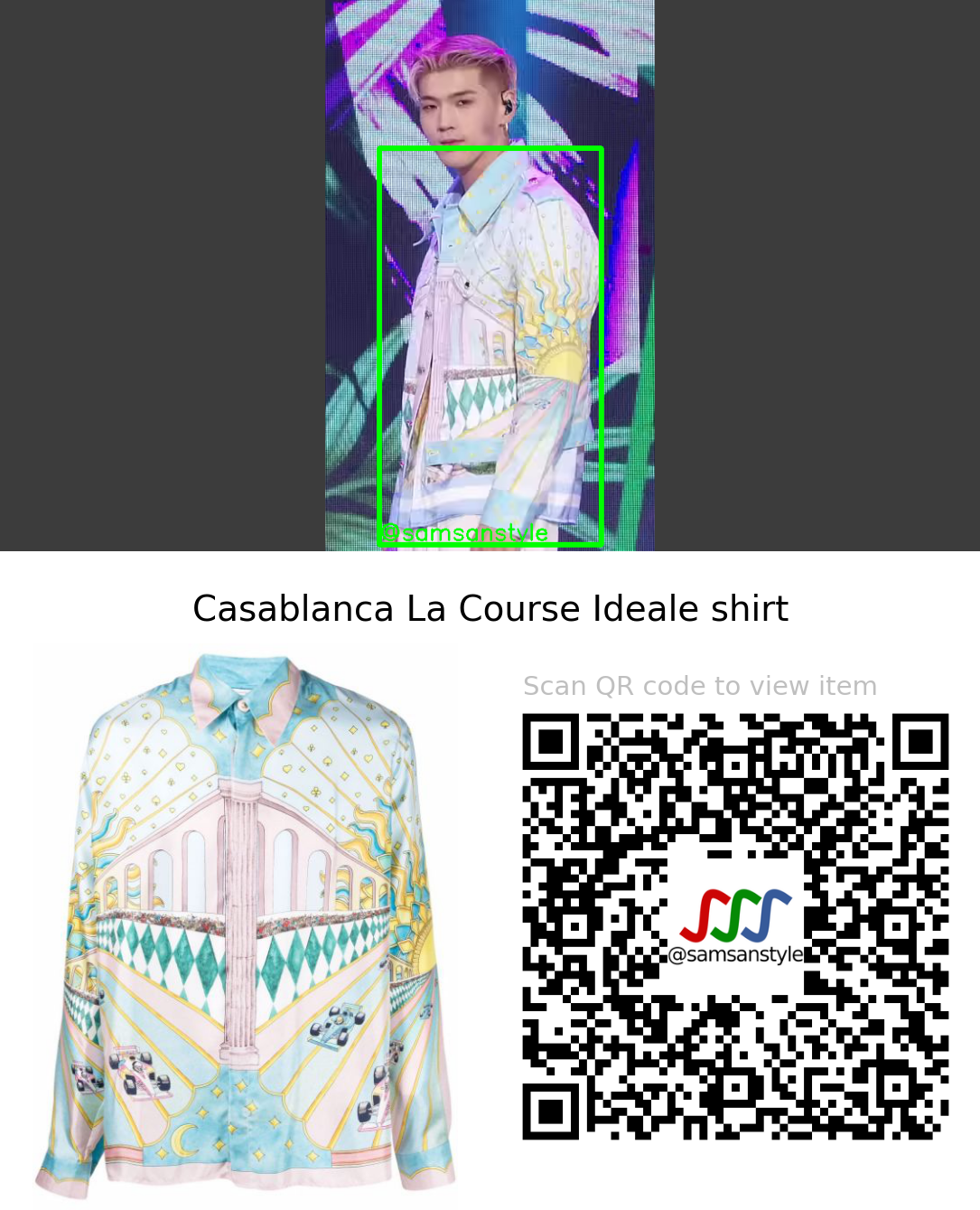 KARD BM | Ring The Alarm SBS MTV The Show | Casablanca La Course Ideale shirt