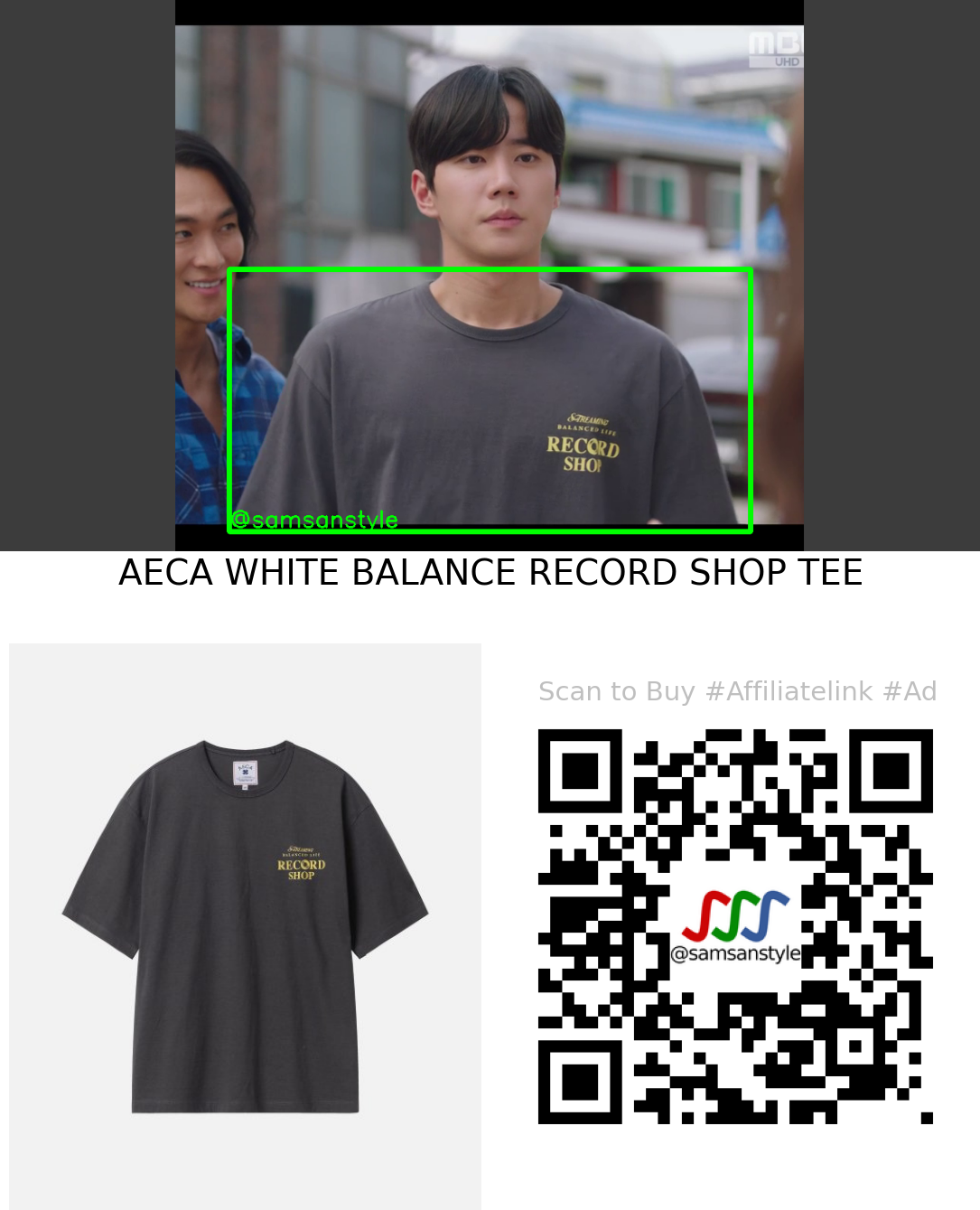 Lee Junyoung | May I Help You E04 | AECA WHITE BALANCE RECORD SHOP TEE