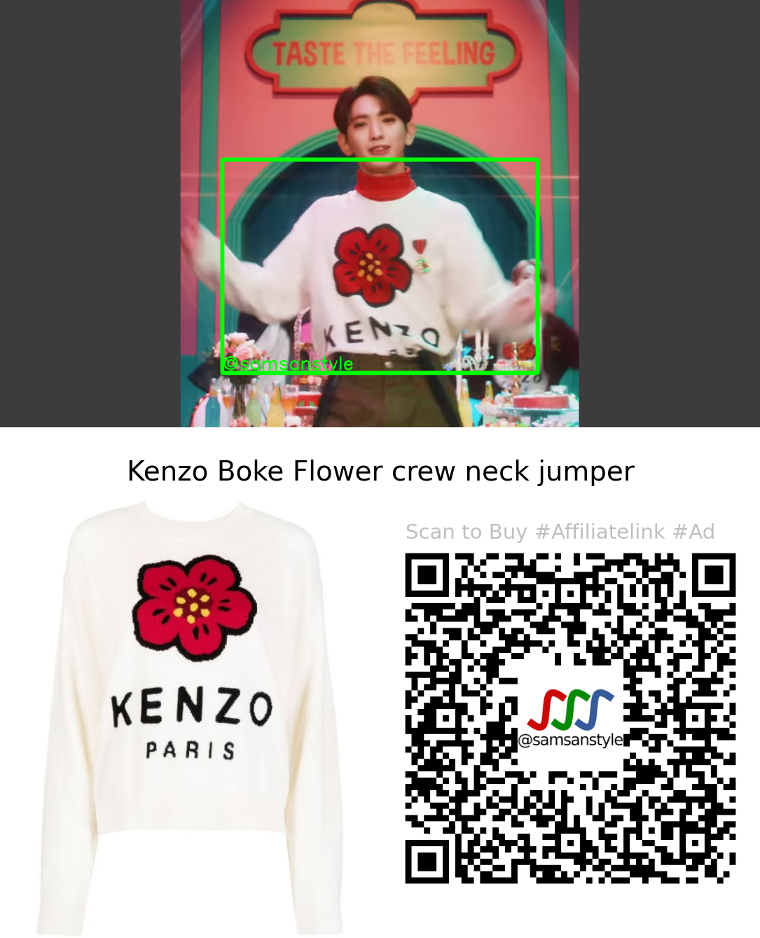 TEMPEST LEW | Taste The Feeling MV | Kenzo Boke Flower crew neck jumper