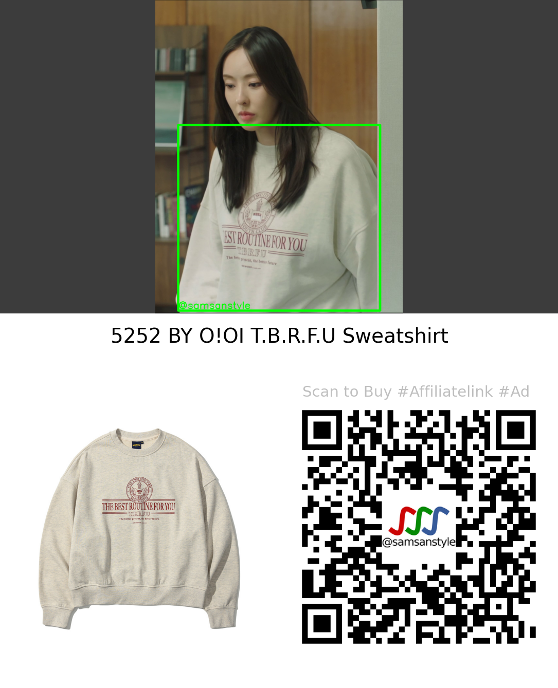 Lee Dahee | Love is for Suckers E13 | 5252 BY O!OI T.B.R.F.U Sweatshirt