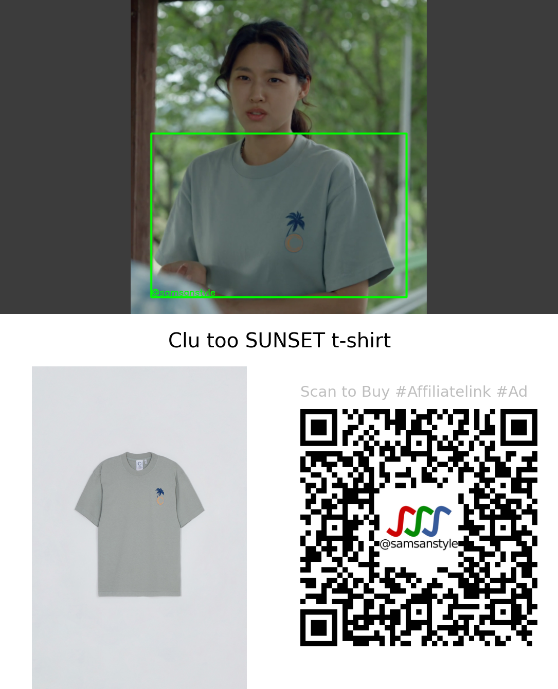 Seolhyun | Summer Strike E03 | Clu too SUNSET t-shirt