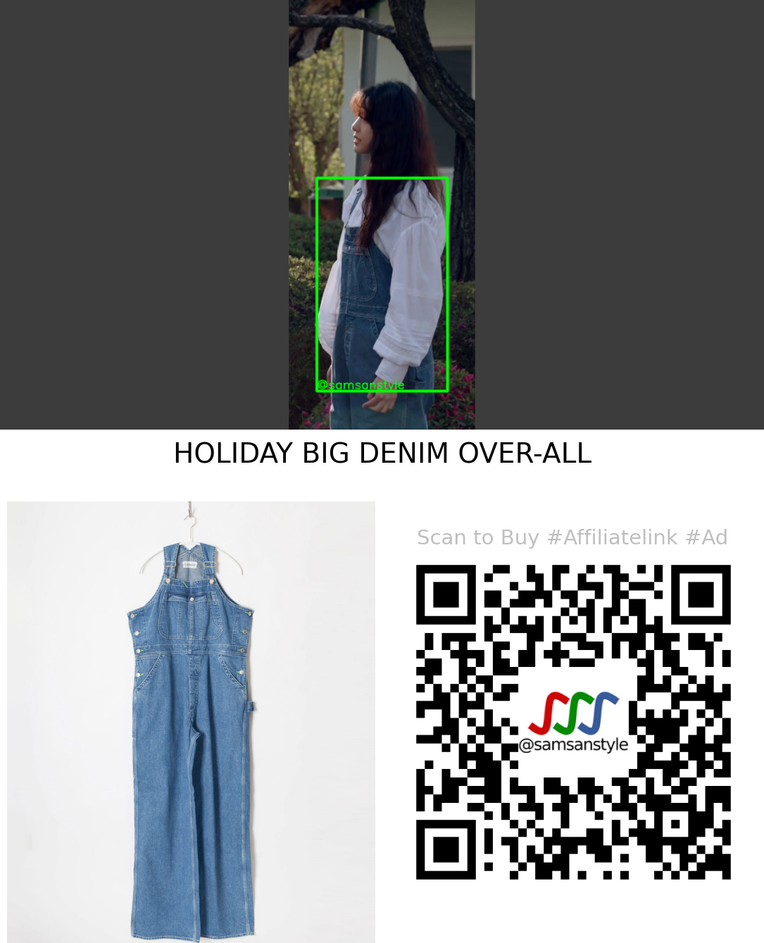 Seolhyun | Summer Strike E02 | HOLIDAY BIG DENIM OVER-ALL