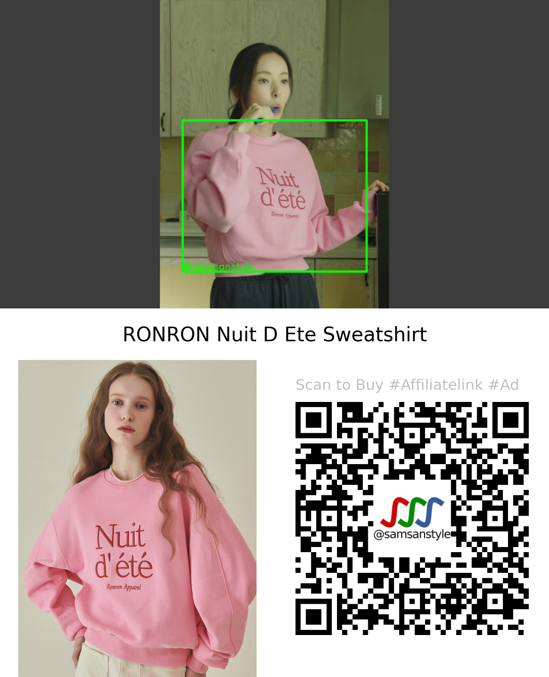 Lee Dahee | Love is for Suckers E14 | RONRON Nuit D Ete Sweatshirt