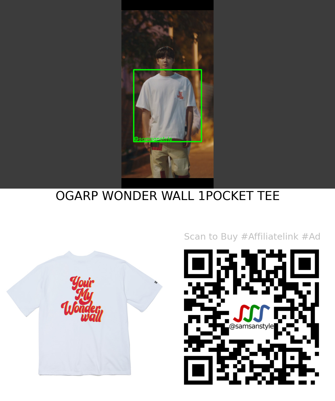Lee Junyoung | May I Help You E09 | OGARP WONDER WALL 1POCKET TEE