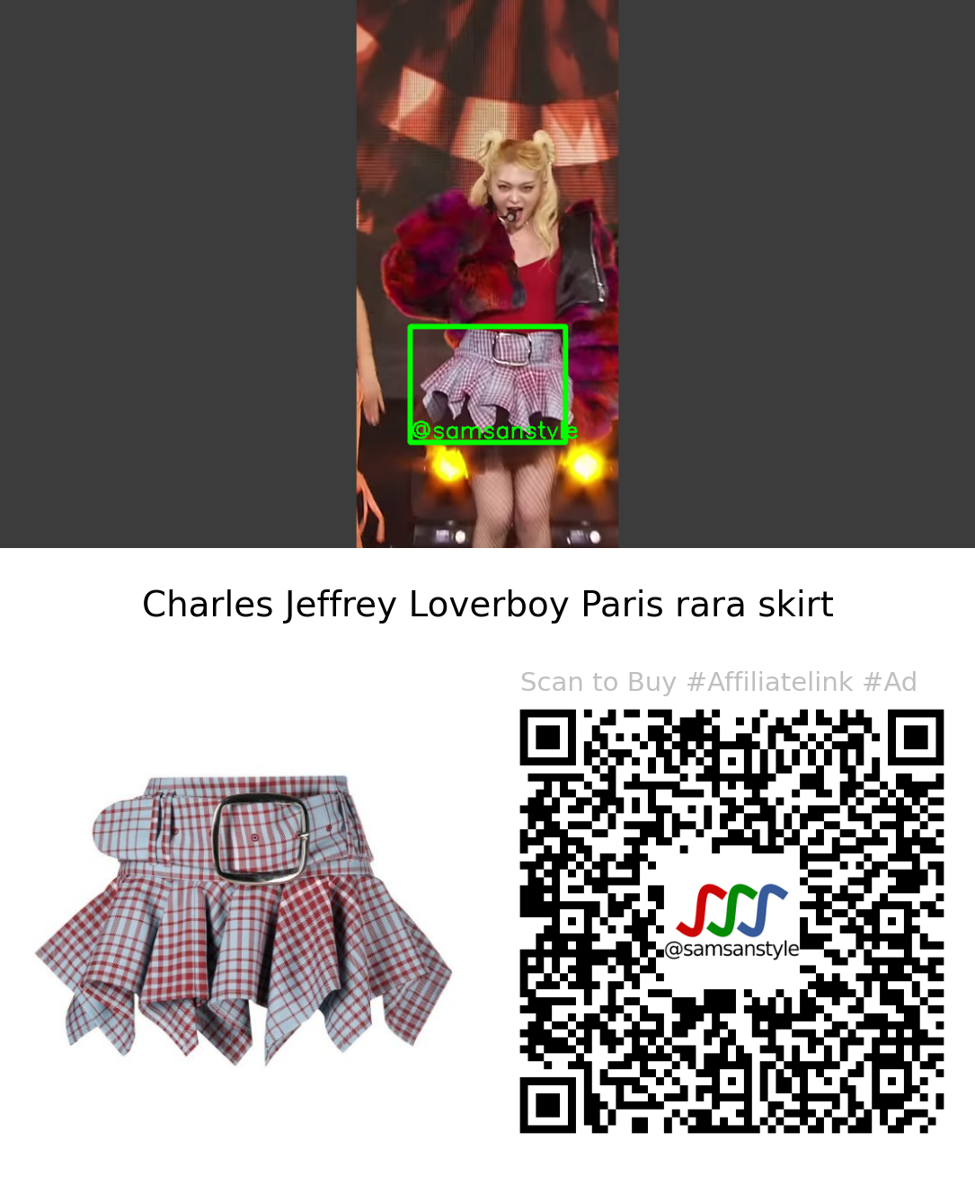 AleXa | Back In Vogue SBS MTV The Show | Charles Jeffrey Loverboy Paris rara skirt