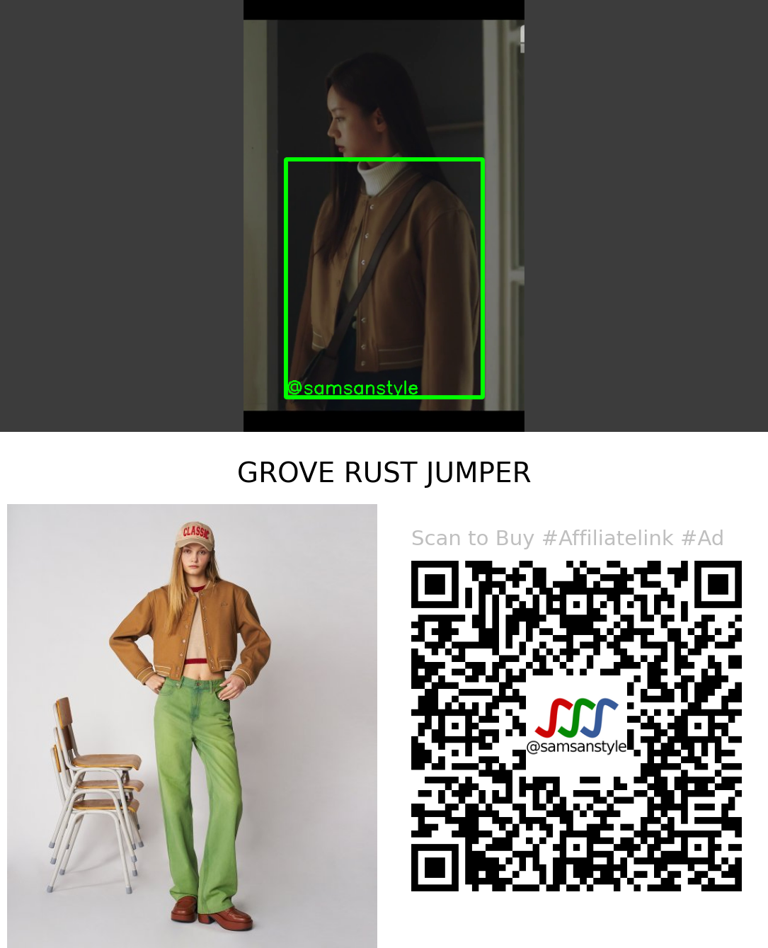 Hyeri | May I Help You E15 | GROVE RUST JUMPER