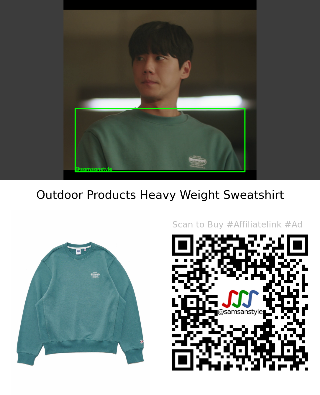 Lee Junyoung | May I Help You E11 | Outdoor Products Heavy Weight Sweatshirt
