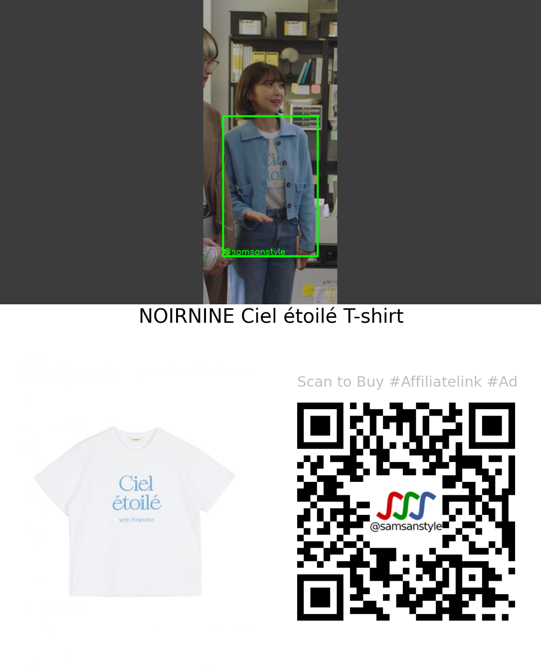 Joo Hyunyoung | Behind Every Star E09 | NOIRNINE Ciel étoilé T-shirt
