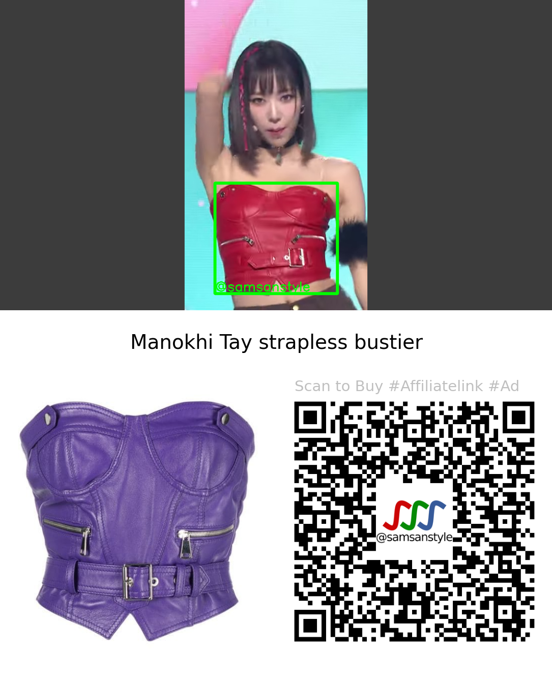 IRRIS Liv | Stay w!th me MBC M Show Champion | Manokhi Tay strapless bustier