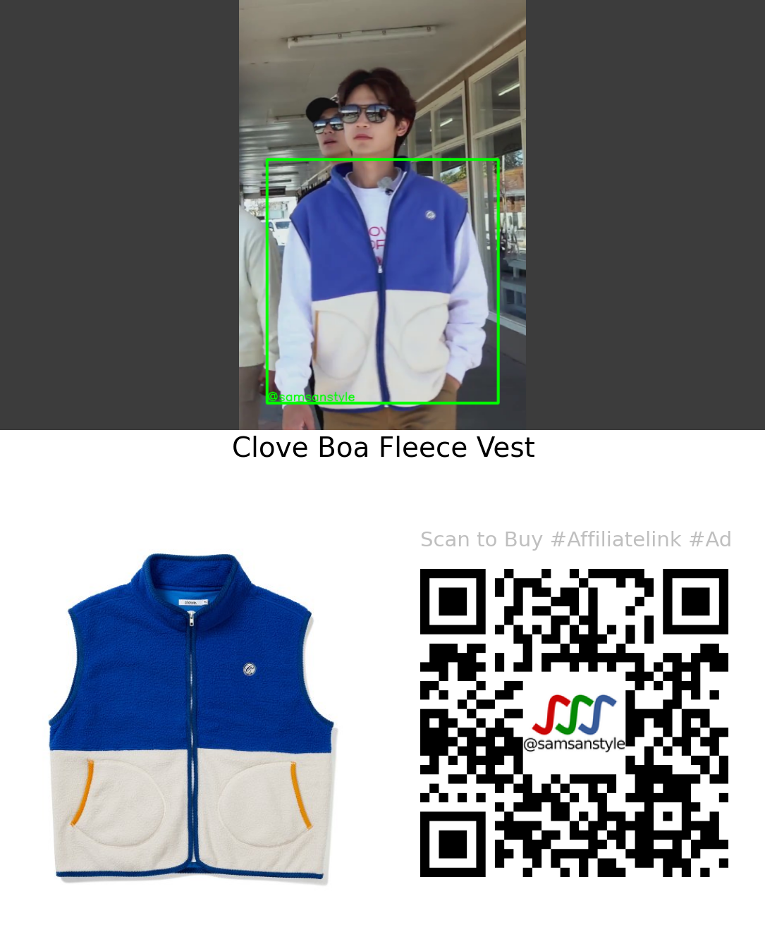 Choi Minho | Bros on Foot S01E05 | Clove Boa Fleece Vest