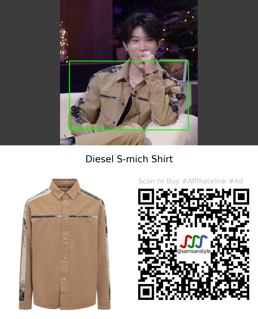 Victor Ma | Heart Signal 6 CN S06E13 | Diesel S-mich Shirt