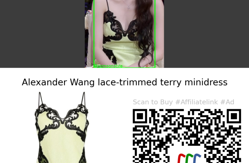 Lulu Xu | Heart Signal 6 CN S06E19 | Alexander Wang lace-trimmed terry minidress