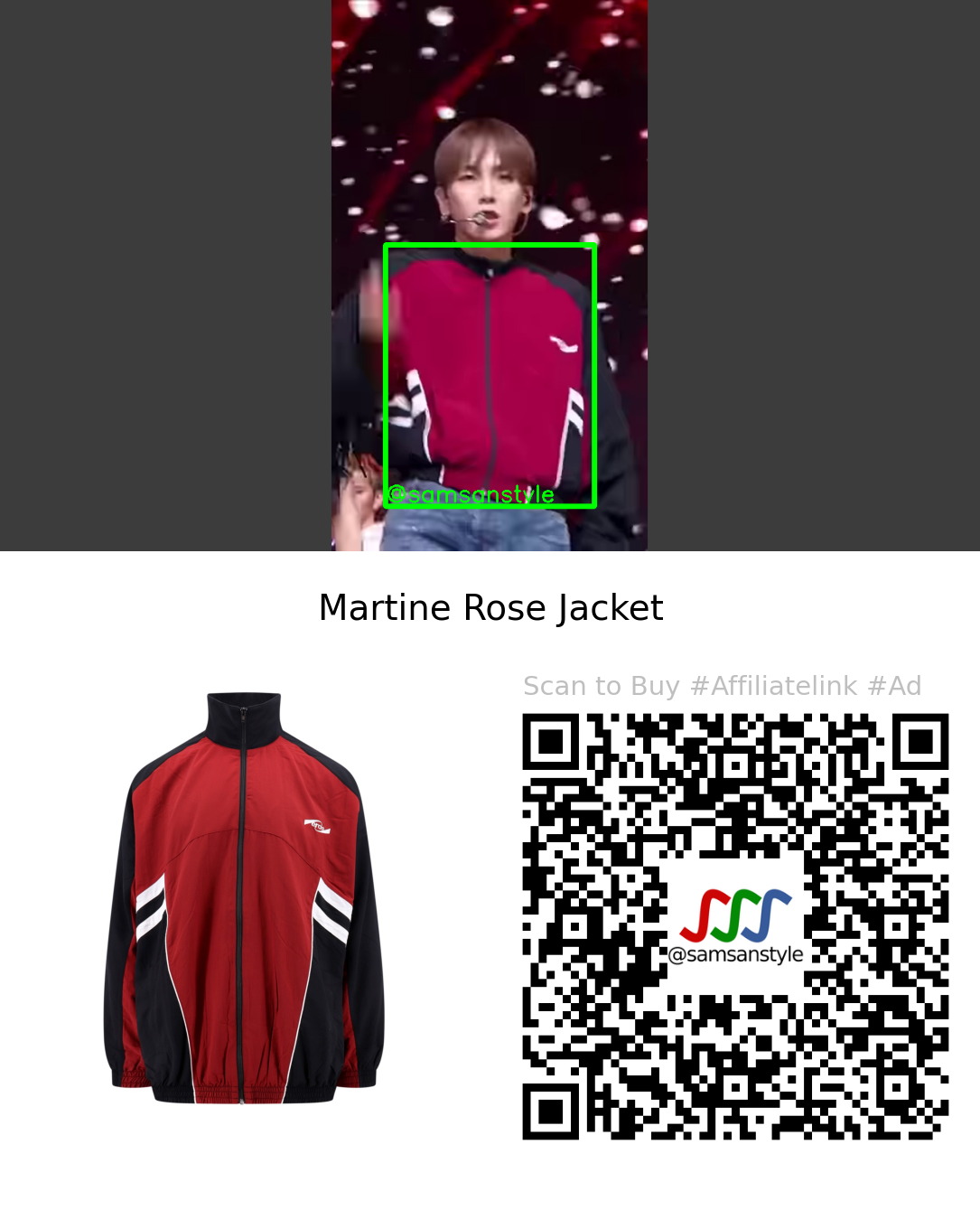 Key | CoolAs Mnet M Countdown | Martine Rose Jacket
