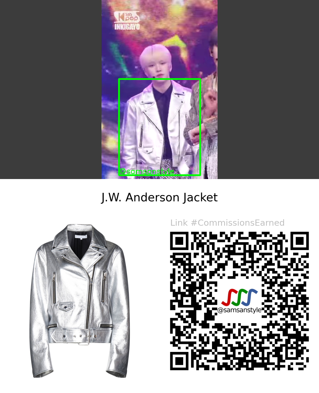 n.SSign Hanjun | Happy & SBS Inkigayo | J.W. Anderson Jacket