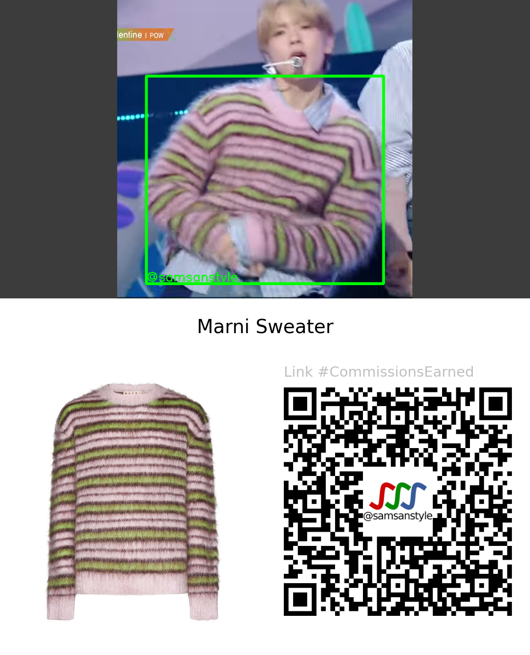 POW Yorch | Valentine KBS Music Bank | Marni Sweater